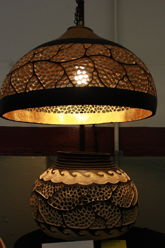 lamp with shade